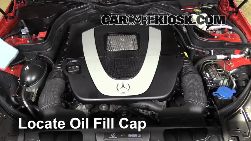 2010 Mercedes-Benz E350 3.5L V6 Coupe (2 Door) Oil